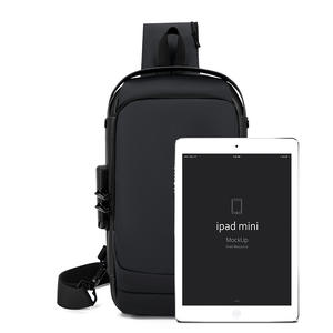 Sac de poitrine moto unisexe avec cadenas antivol, sacoche bandoulière pour activités de plein air et loisirs, idéal pour l'exportation - Product Image 5