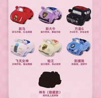 Vente en gros : Série Lucky Ride authentique, boîte mystère de collection en peluche douce, porte-clés mignon, pendentif de sac, ornement, cadeau