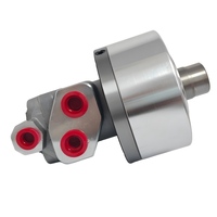 Cylindre hydraulique rotatif court et solide RK-75N, 6000 tr/min, haute vitesse, pour mandrin motorisé de tour CNC