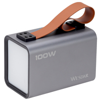 Batería Externa Portátil de 100W y 80000mAh con Encendedor de Cigarrillos de 120W - Batería 21700, Pantalla LED, Carga Rápida para Portátiles