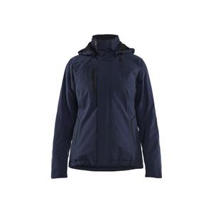 BLAKLADER - 440819178699XS Chaqueta de concha ligera para mujer stretch Dark Navy/Black-EAN 7330509892107 WORK JACKETS - Product Image 1
