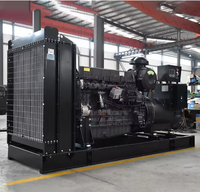 Groupe électrogène silencieux OpenType 200 kW 300 kW 400 kW pour centre de données, refroidissement par eau, entretien facile, panneau de commande numérique