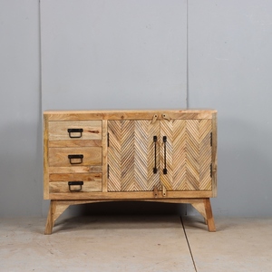 Custom Wooden Bedside Table with <b>Drawer</b> Storage Contemporary Bedroom Furniture <b>Side</b> Cabinet Manufacturer Wholesale Supply - Product Image 3