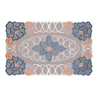 Tapis de Table personnalisé, avec impression de feutre, dentelle Pvc, pour enfants, napperon à manger, pour bébé, noël