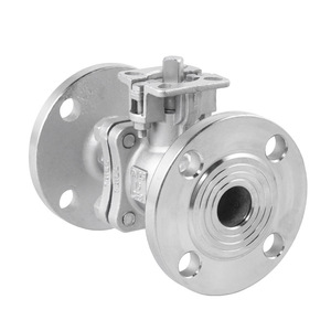 Vanne à boisseau sphérique pneumatique robuste en acier inoxydable 316/304 à plateforme haute avec bride Q41F-16P pour l'eau, structure OEM Q41F-16P - Product Image 3
