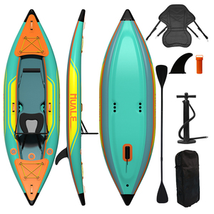 Canoë-<span class=keywords><strong>kayak</strong></span> <span class=keywords><strong>gonflable</strong></span> <span class=keywords><strong>rigide</strong></span> en PVC personnalisé par Guangzhou OEM avec siège stable et léger pour dériver à l'extérieur - Product Image 4