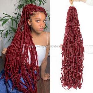 Trenzas onduladas rizadas de ganchillo, extensiones de cabello sintético de diosa Gypsy, venta al por mayor - Product Image 4