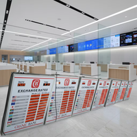 Pantalla LED Programable para Exteriores, Tablero de Visualización de Tipo de Cambio de Divisas, Tablero Digital para Exteriores Más Vendido