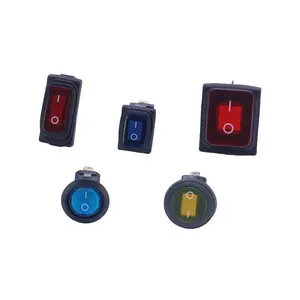 KCD2 Hot Selling Vartirious Mini General Perfect Industrial Used Different Custom-Made Electric DC12V Custom Rocker Switch