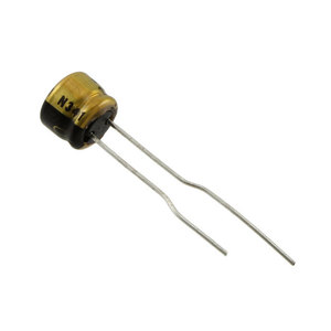 UMW1H100MDD Componentes Electrónicos Originales, Condensadores Electrolíticos de Aluminio 10uF ±20% 50V de Montaje Pasante - Product Image 1