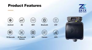 YH72 Industrieller PDA-<span class=keywords><strong>Scanner</strong></span> 30m WLAN mit großer Reichweite <span class=keywords><strong>Android</strong></span> 11 UHF-RFID-Handle ser <span class=keywords><strong>QR</strong></span>-<span class=keywords><strong>Code</strong></span>/Barcode/NFC/RFID - Product Image 5