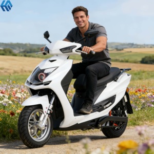 Bicicletas Eléctricas de Alta Velocidad para Adultos, 2000/3000W, Batería de Litio, Controlador Inteligente sin Escobillas, Dos Ruedas, 72v, 150km/h - Product Image 1