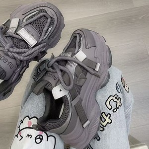 Nouvelles chaussures de sport décontractées pour femmes, style tendance - chaussures de marche et de course respirantes, chaussures de sport à la mode - Product Image 4