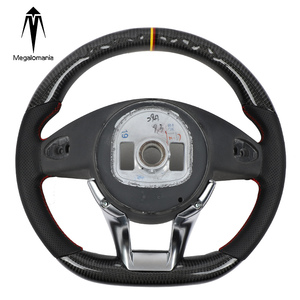 Volant en fibre de carbone personnalisé pour <span class=keywords><strong>Mercedes</strong></span>-Benz <span class=keywords><strong>Classe</strong></span> <span class=keywords><strong>C</strong></span>, GLA, CLA, GLS, GLE, CLS avec couleur personnalisable - Product Image 6