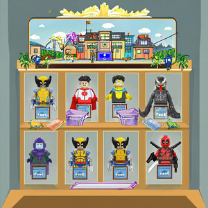 TV6205 Bloques de Construcción de Plástico ABS de Personajes Famosos de Películas de Ciencia Ficción, Modelo Educativo para Niños y Niñas de 5 a 7 Años - Product Image 3