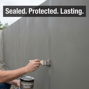 การเคลือบผนังภายนอกด้านล่างด้วยวัสดุกันน้ำสำหรับป้องกันความชื้นที่ฐานราก - Product Image 3