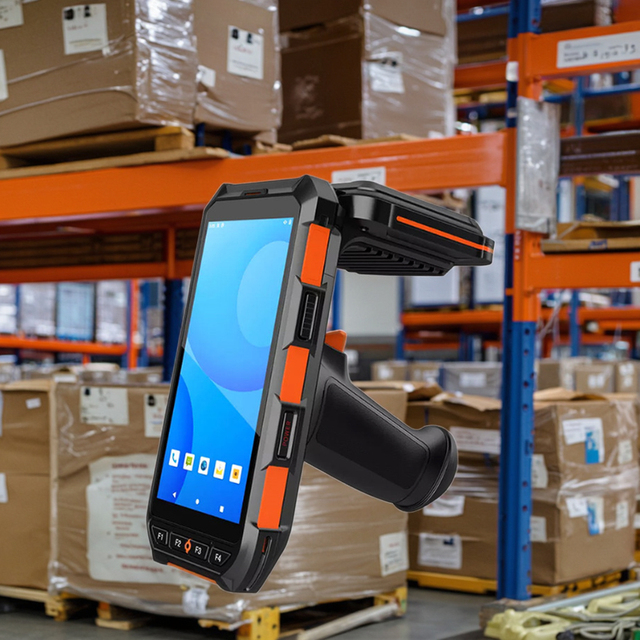 Industrial Handheld Data Terminal Android PDA with Newland/Honeywell 2D Scanner, Octa-Core CPU, 4GB+64GB