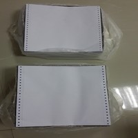 Ramette de papier continu A4 2 ou 3 plis rose/blanc/bleu pour ordinateur, papier autocopiant NCR