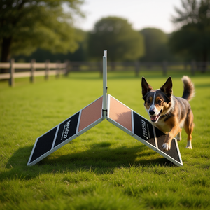 Rampa de Agilidad para Perros D0100HA84D7, Equipo de Entrenamiento de Plástico Impermeable para Prácticas de Agilidad Canina - Product Image 2