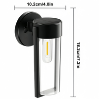 Lampe murale solaire extérieure IP65 étanche avec détecteur de mouvement LED haute luminosité pour cour, jardin, villa, éclairage nocturne
