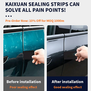 Bande d'étanchéité en caoutchouc EPDM pour portes automobiles, résistante à la poussière, imperméable et au froid, service de découpe et de soudure sur mesure, vente chaude 2026 - Product Image 4
