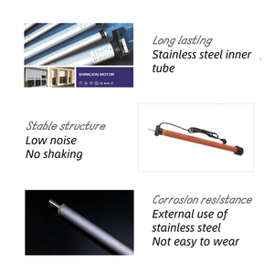 Shinilion 59mm hiện đại màn trập mái hiên với động cơ hình ống và từ xa cho các ứng dụng Trung Tâm Cửa tự động nhà khai thác - Product Image 6