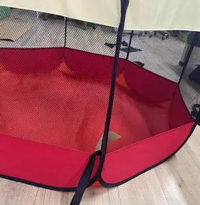 Pet kedi oyun parkı, kapalı kediler kapalı, taşınabilir katlanabilir köpek oyun parkı, açık çadır sandık kafes ile fermuar üst kapak