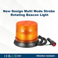 Feux de signalisation LED homologués ECE améliorés, DC12/24V, montage magnétique, balise LED pour camion, bus, remorque, utilisation en cas d'urgence universelle