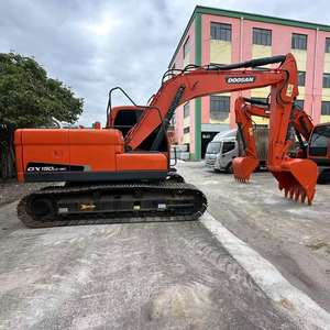 Excavadora de orugas hidráulica DOOSAN de segunda mano de 15 toneladas, excavadora de orugas con motor de núcleo, componentes de motor a la venta - Product Image 2