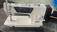 Machine à coudre industrielle à moteur à entraînement direct, à alimentation manuelle, point noué droit à une aiguille pour usage domestique pour les engrenages en fer et en métal