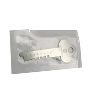 Ouvre-serrure tubulaire civil en acier inoxydable HAOSHI à 7 broches