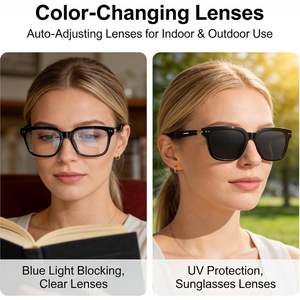 Gafas Inteligentes OICIIDO con Marco Cuadrado, Asistente Inalámbrico ChatGPT, GPS Integrado, Batería de Polímero de Litio, para Hombres y Mujeres - Product Image 5