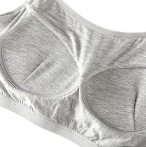 Sleeveless Undershirt Tank With Built-In Bra 2-IN-1 Camisoles Casual Fashion <strong>Vest</strong> for Girls - Product Image 6