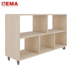 ตู้เก็บของไม้แบบเคลื่อนย้ายได้ห้าเซลล์ทันสมัย - Product Image 3