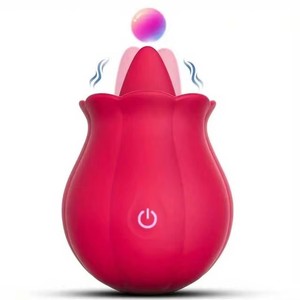 Leistungsstarker Schwing-Zungen-Vibrator für Frauen, Rose-Toy, Oraler Nippel- und Klitoris-Stimulator, Massagegerät, Erotik-Artikel, Sexspielzeug für Frauen - Product Image 1