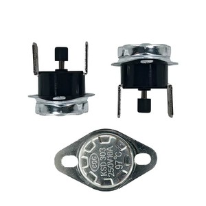 <span class=keywords><strong>Thermostat</strong></span> électrique bimétallique à réinitialisation automatique <span class=keywords><strong>150</strong></span> <span class=keywords><strong>degrés</strong></span> 250V 16A pour usage domestique - Product Image 1