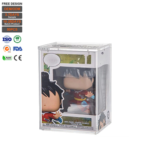 Protector Acrílico Transparente para Colección de Juguetes <span class=keywords><strong>Funko</strong></span> Pop, de Gran Capacidad, para Higiene y Salud, Venta al Por Mayor de Fábrica, Personalizado - Product Image 1