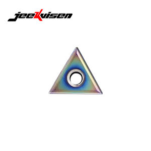 Insertos de Carburo de Tungsteno TNMG160404-MS JS115P para Torneado, Insertos de Corte para Herramientas CNC para Mecanizado de Acero Inoxidable - Product Image 1