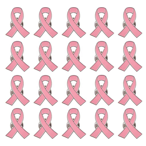 Benutzer definierte weiche Emaille Pin Brustkrebs Pins Pink Zink Legierung Europa FAIRY Casting Digitaldruck, Stanz druck YIBAO - Product Image 4
