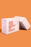 Boîte d'expédition de luxe personnalisée en carton ondulé, échantillon gratuit, boîte postale pliable en carton ondulé pour avion, en promotion