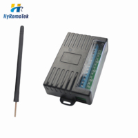 Télécommande universelle 433 MHz pour ouvre-porte de garage automatique, 4 boutons, duplicateur de clé, clonage de code roulant RF