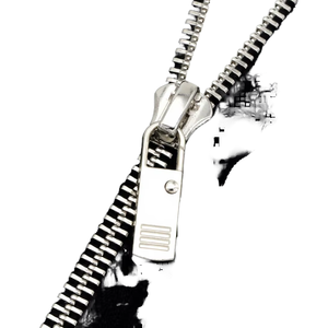 Manufacturer Custom Good Quality Eco-Friendly Metal Open End Fancy Flame Resistant Wholesale Zipper for Bags Garment Jacket - Product Image 1