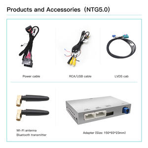 Autoabc Wireless Apple Carplay pour <span class=keywords><strong>Mercedes</strong></span> W205 <span class=keywords><strong>W176</strong></span> <span class=keywords><strong>W246</strong></span> NTG4.5 2015-2018 C/GLC Wireless Radio Head unit Decodes Android Auto - Product Image 5