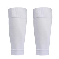 Bonne qualité mollet Compression Running Football Leg Sleeve Footless Soccer Chaussettes avec protège-tibia