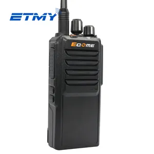 ETMY-walkie-talkie ET-600 de banda dual, radio bidireccional de mano analógica, con PC programable, 25 vatios, 1-5km