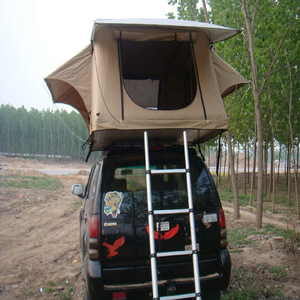 Tente de toit rigide pliable pour camping en plein air 4x4, tente de toit ouverte pour véhicule, tente de toit rigide - Product Image 1
