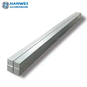 Extrudierte Legierung mit kunden spezifischer Länge 6063 -T5 Preis von 1kg Aluminium-Flachs tange