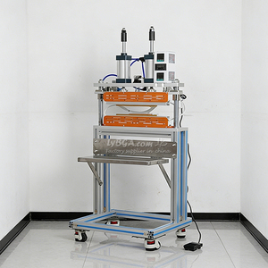 Machine de scellage thermique pneumatique 150x25mm 400x30mm LY-QFK430 avec moule de scellage à bord plat standard 01 pour équipement d'emballage - Product Image 4