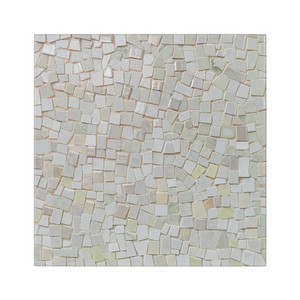 Piastrelle a Mosaico Vetri Sage 12x12 Pollici in Bianco Beige per Decorazione Pareti e Pavimenti - Product Image 5