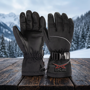Wholesale Unisex Snowboard Sports Winter <b>Touchscreen</b> Waterproof Ski <b>Gloves</b> Polyester Hook & Loop Closure - Product Image 2